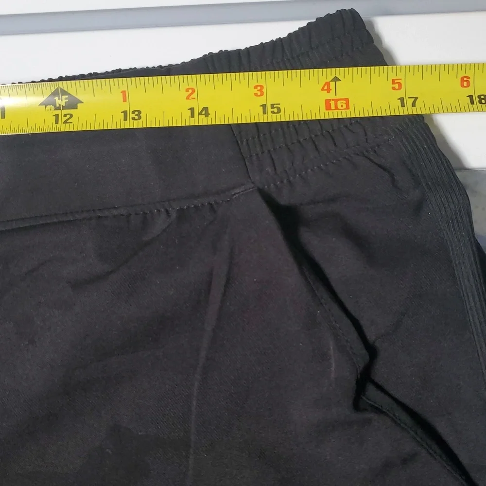 Athleta Brooklyn Lined Black Camo Joggers Size 14 - Picture 13 of 16